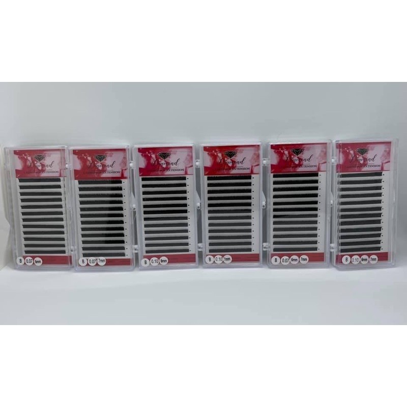 Mi khay Diamon 0.07 đủ độ cong C CC D U