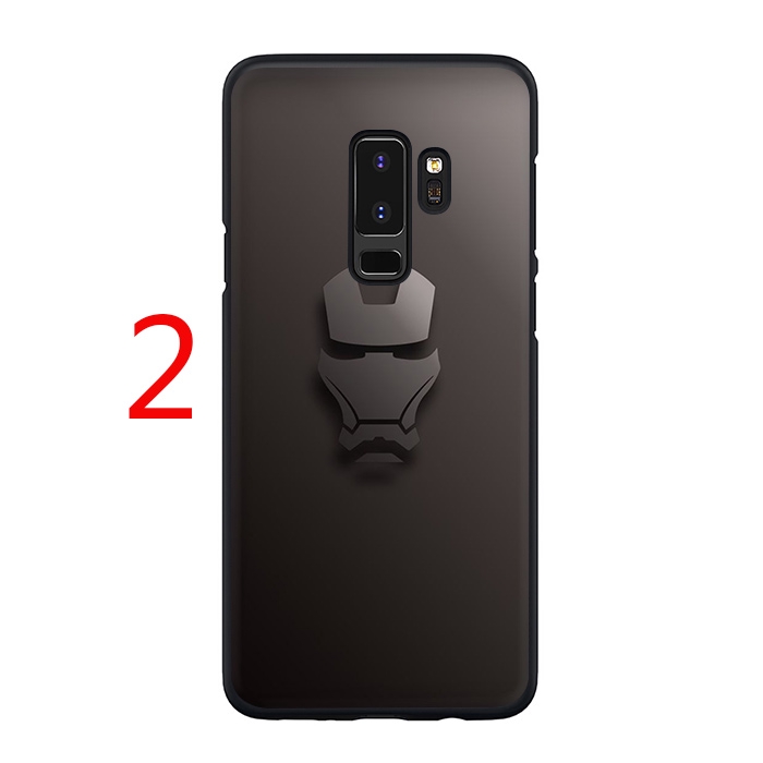 Ốp Lưng Tpu Họa Tiết Hình Iron Man Batman Thời Trang Cho Samsung S7 Edge S8 S9 Plus Note 8 9