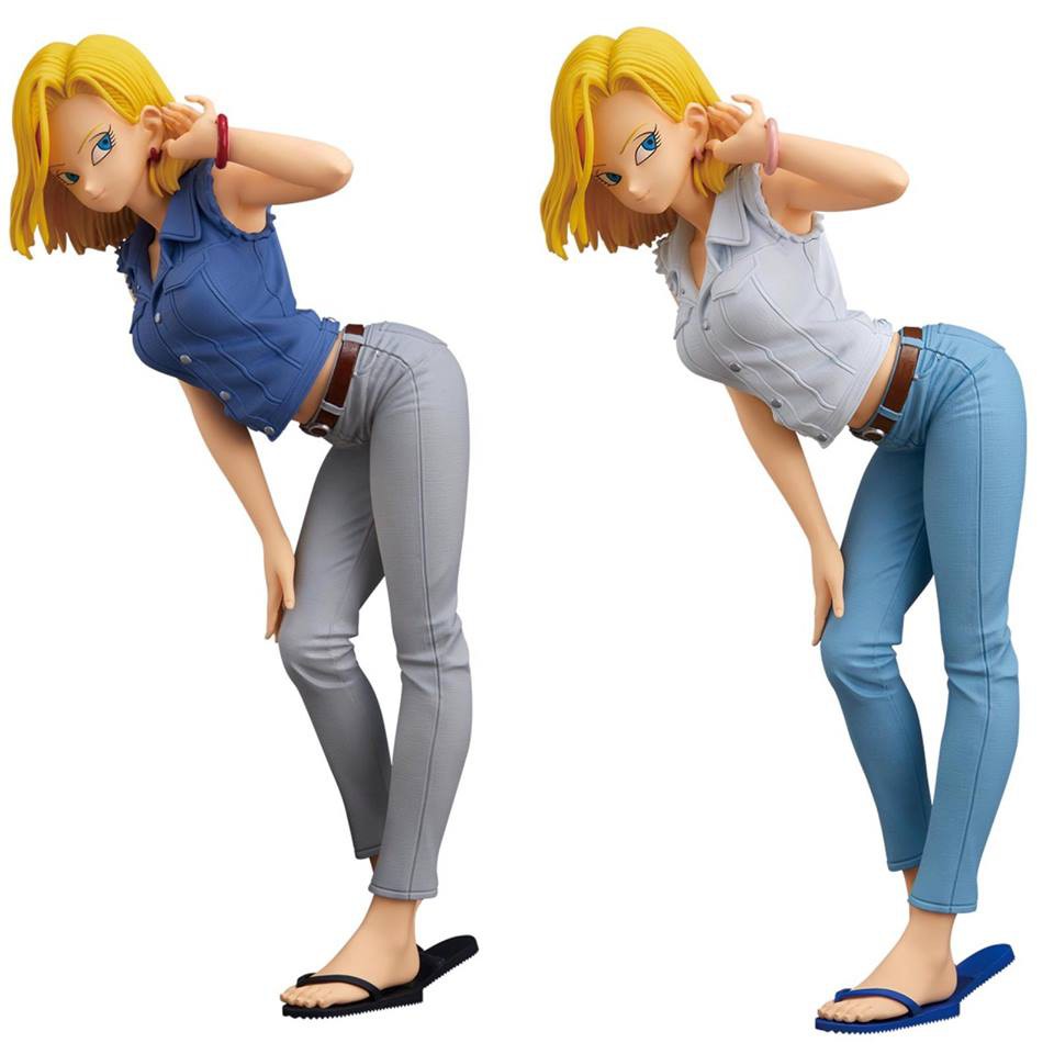 Mô hình Dragonball - Android 18 tạo dáng Glitter &amp; Glamours