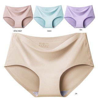 [XẢ KHO 3 NGÀY]  Quần lót nữ thun lạnh đúc su không đường may mặc trong váy dễ thương QL01