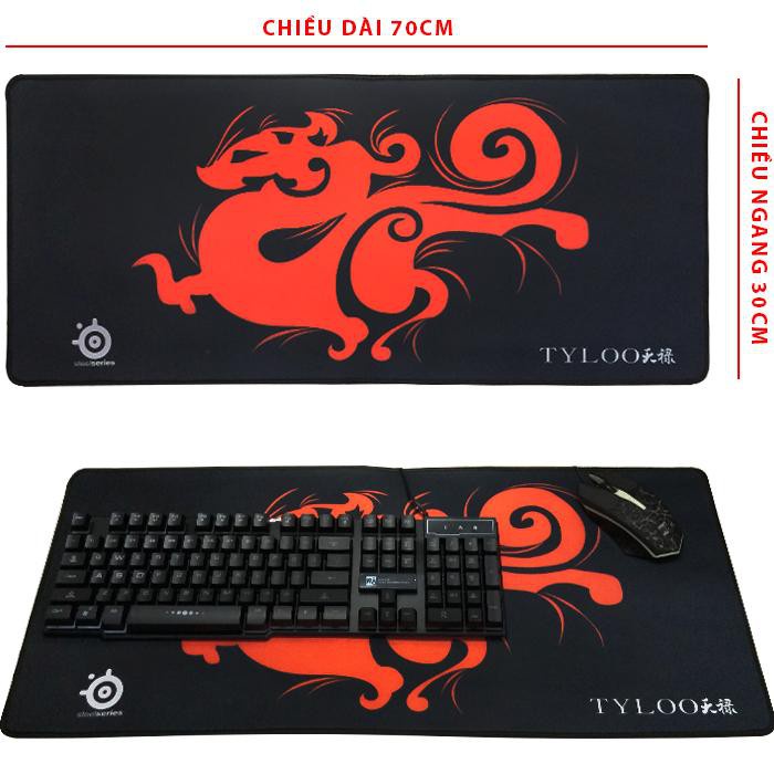 Bàn di chuột lót chuột game cỡ lớn 30*70cm nhiều mẫu giao ngẫu nhiên giá cực rẻ bền đẹp BUNOC's