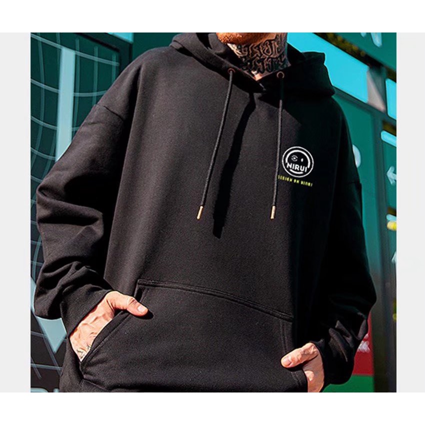 Áo Hoodie In Hình Thỏ Hoạt Hình Phong Cách Hip hop Hàn Quốc Thời Trang Cho Nam Cỡ M-5XL