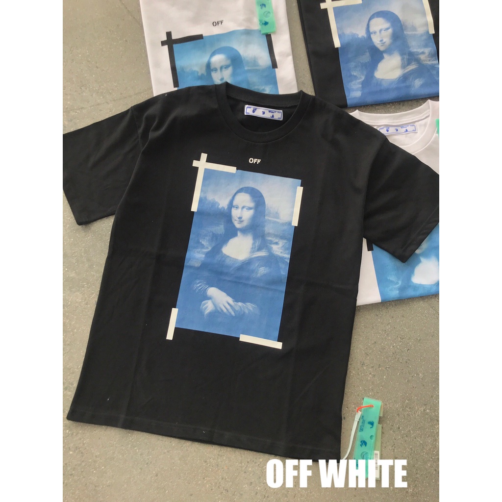 Áo thun Off White Mona Lisa print T-shirt ss21