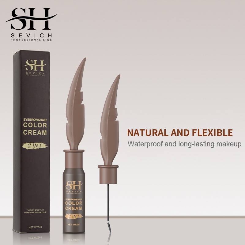 Gel trang điểm lông mày SEVICH dung tích 5ml chống thấm nước dễ lên màu đa năng