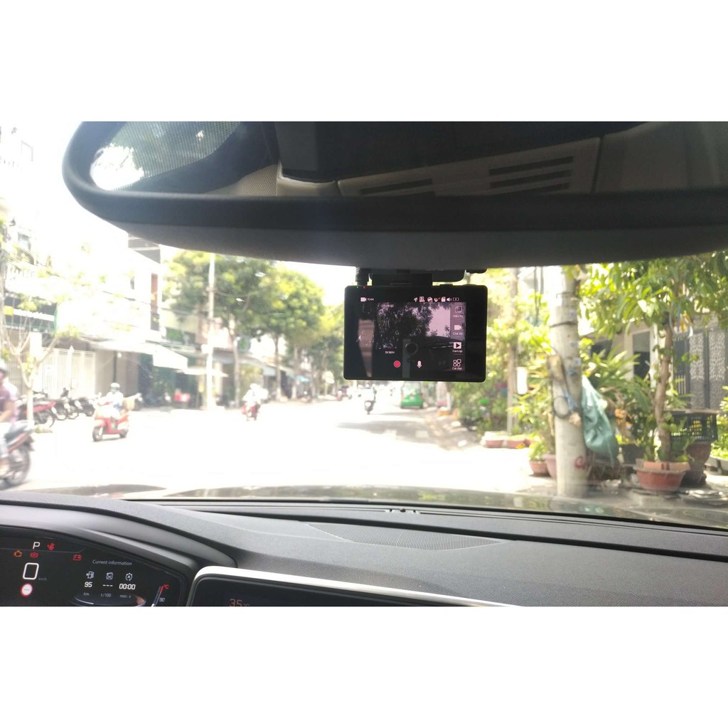 Camera hành trình Vietmap C65 (Tặng thẻ 128gb)Ghi hình trước sau Ultra 4K - Có Wifi - GPS - Cảm ứng