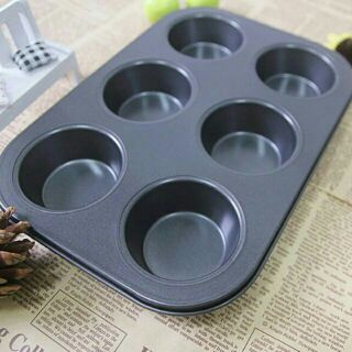 Khuôn cupcake 6 ô