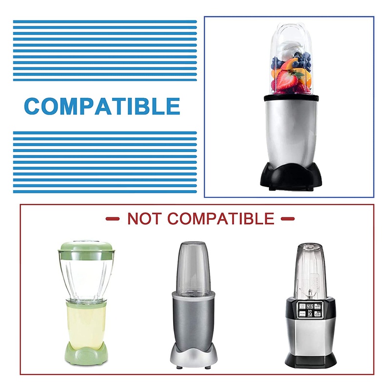 Set 2 Lưỡi Chéo Thay Thế Cho Máy Xay Sinh Tố Magic 250W