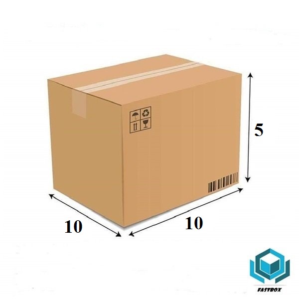 Fastbox - Thùng carton size 10x10x5 Cm Hộp carton giá rẻ
