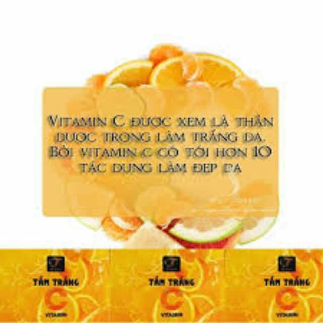 Tắm trắng Vitamin Cam