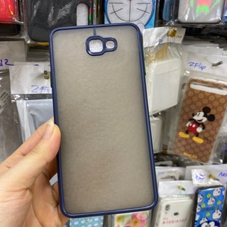 Ốp Samsung J7prime viền dẻo màu lưng nhám hạn chế vân tay