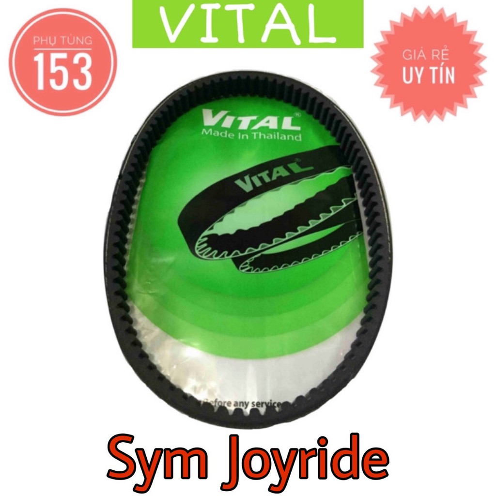 Dây Curoa Sym Joyride hiệu Vital (Thái Lan) - Dây curoa xe tay ga - PHỤ TÙNG 153