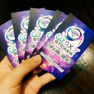 Combo sticker siêu hot Set galaxy