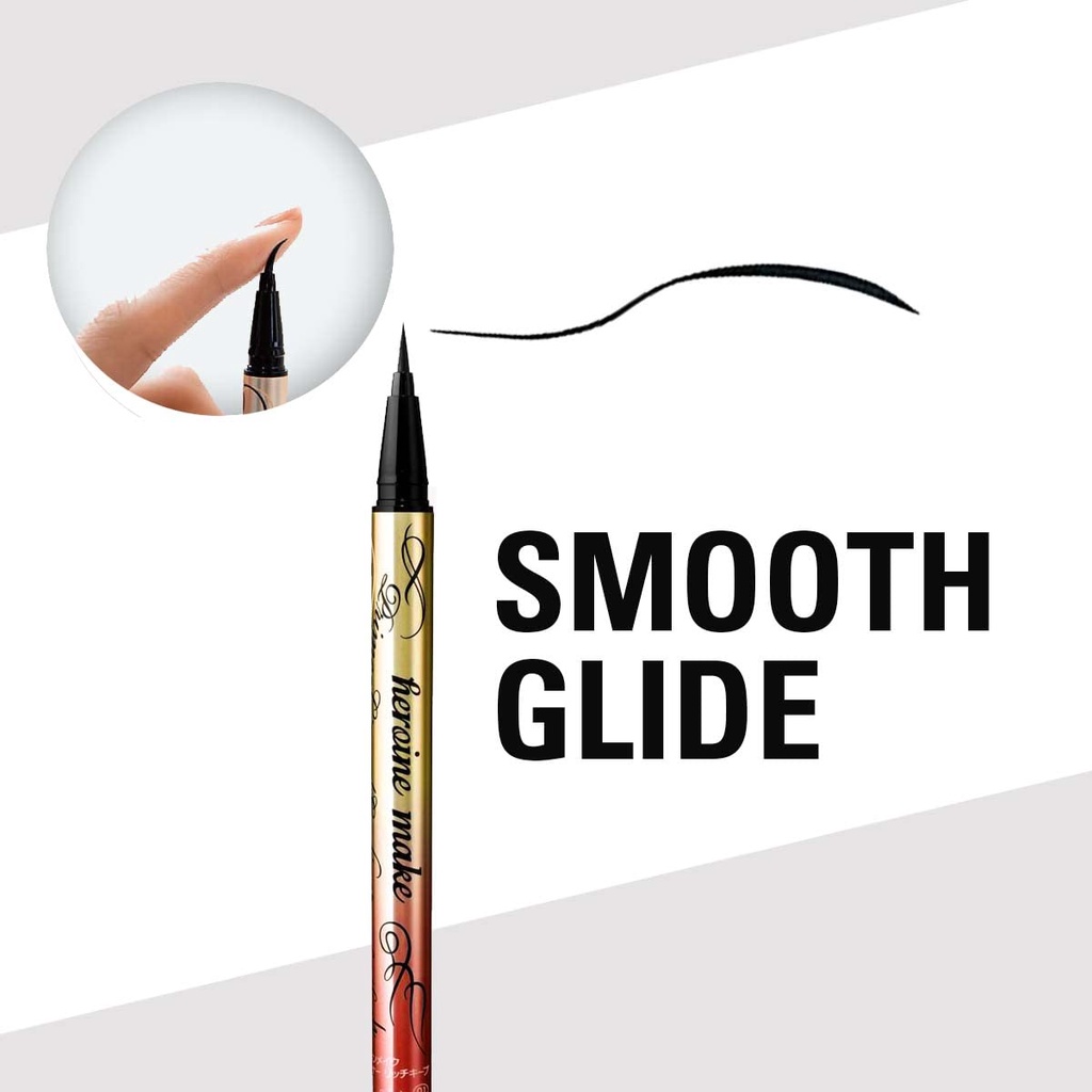 Dạ kẻ mắt KissMe Heroine Make Prime Liquid Eyeliner Rich Keep