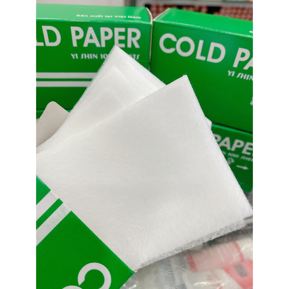 Giấy uốn lạnh Cold Paper Loại 100 tờ | BigBuy360 - bigbuy360.vn