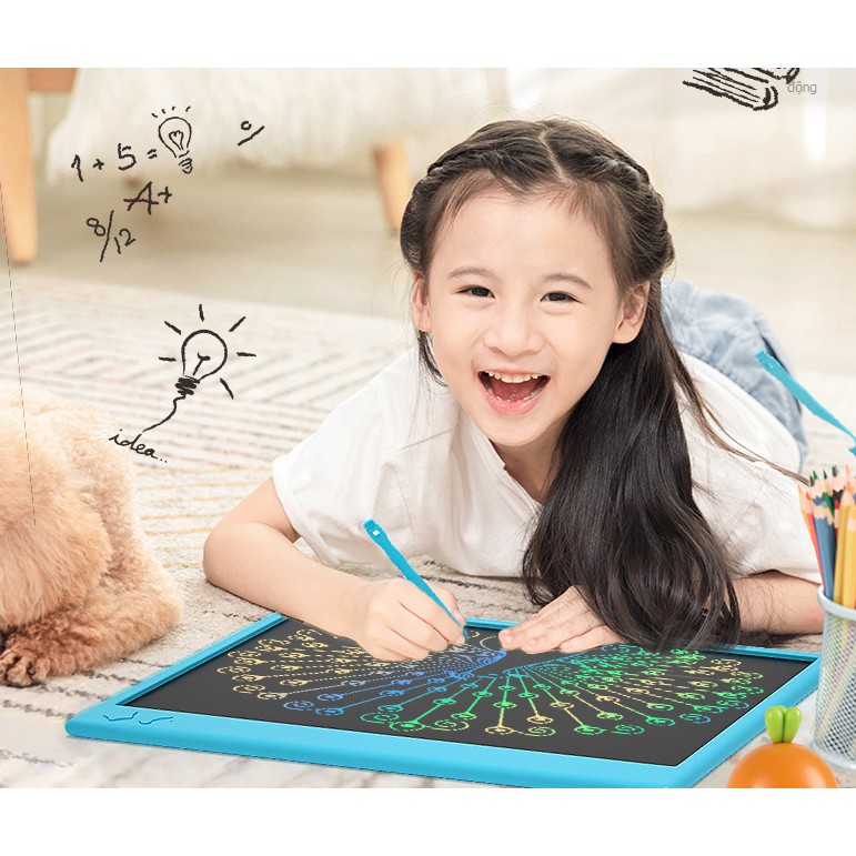 Bảng viết, bảng vẽ điện tử thông minh tự động xóa 16 inch.