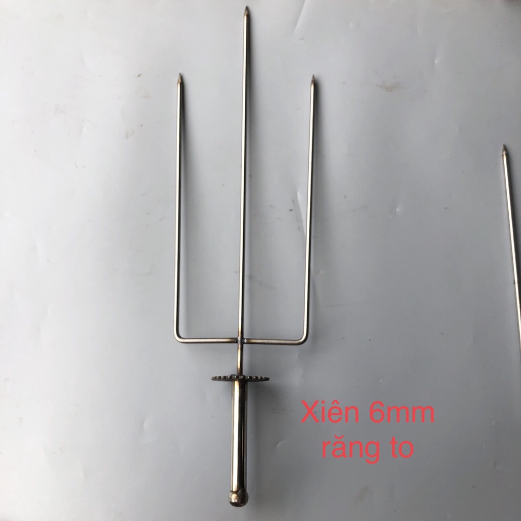 Xiên nướng gà vịt  4mm , 5mm , 6mm cho máy quay tự động