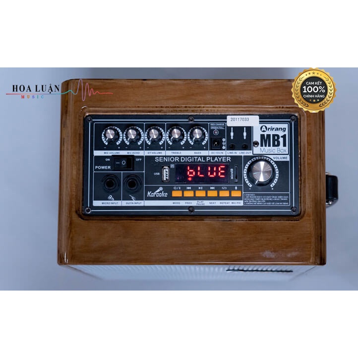 Loa di động Ariang MB1 - Hàng chính hãng - Hệ thống 2 loa  - Công suất lên đến 200W-1 Mic