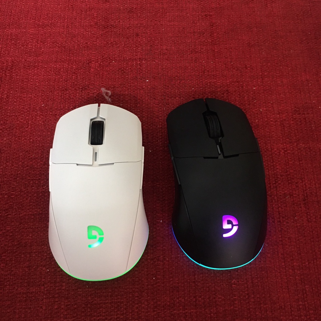 Chuột Gaming không dây Fuhlen D90s LED RGB, có dây sạc - Hàng chính hãng