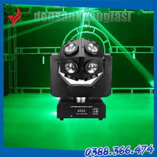 Đèn Quay Karaoke Moving 12 Mắt Led Đèn Sân Khấu Giá Sỉ