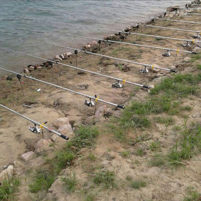 QQ Giá Đỡ Báo Động Cá Cắn Câu Bằng Thép Không Gỉ 35-70cm