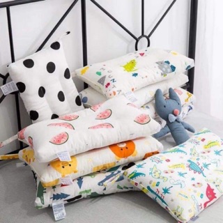 GỐI ZArA HOME [100% COTON]thấm huý mồ hôi, an toàn cho da bé,bông nhân tạo đã qua tiệt trùng đạt tiêu chuẩn