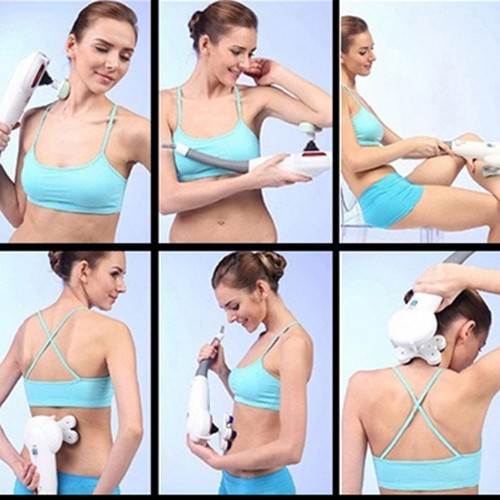 Máy mát xa lưng vai cổ cầm tay 7 đầu hồng ngoại KING MASSAGER