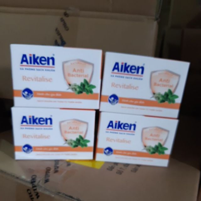 Xà phòng sạch khuẩn Aiken 90g | BigBuy360 - bigbuy360.vn