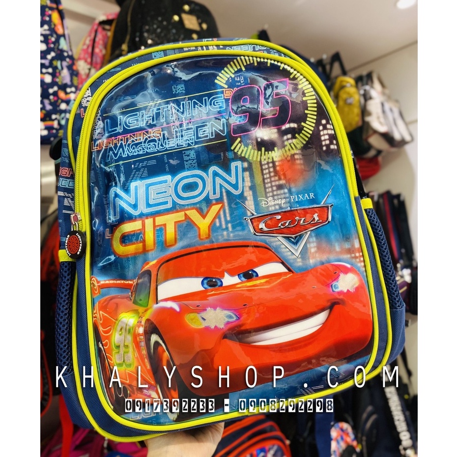 Balo trẻ em 15'' hình chiếc xe hơi Car Mcqueen - BLXNC15X - ( Mỹ )