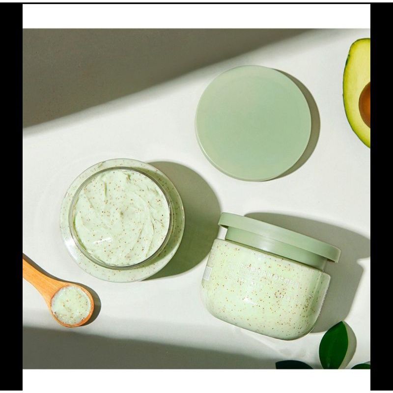 Tẩy da chết toàn thân Heyxi Bơ AVOCADO Ice Cream body Scrub