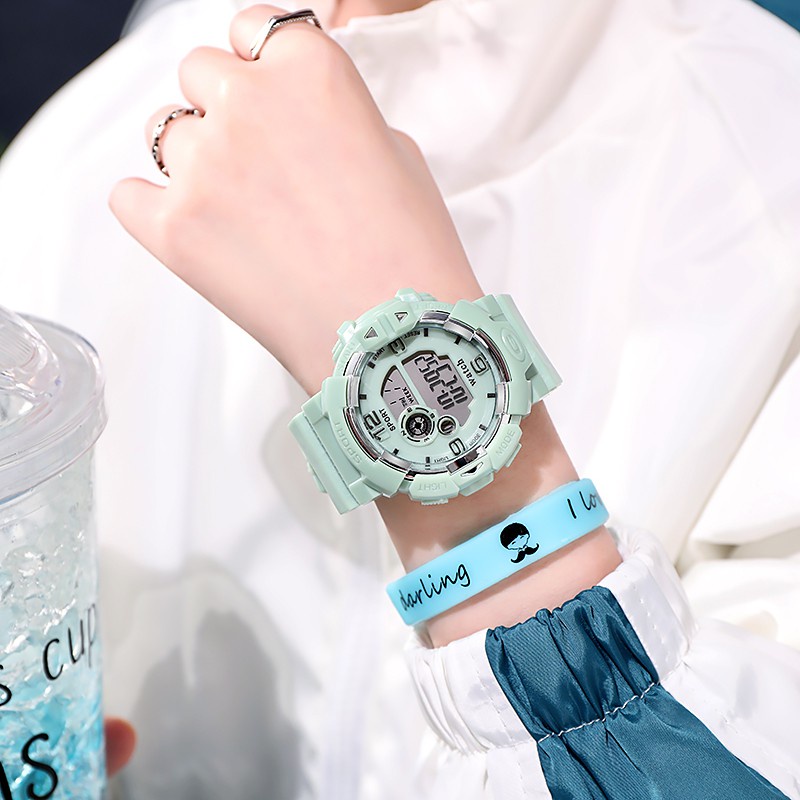 Đồng hồ thể thao điện tử nam nữ Sport mẫu mới, full chức năng DH20