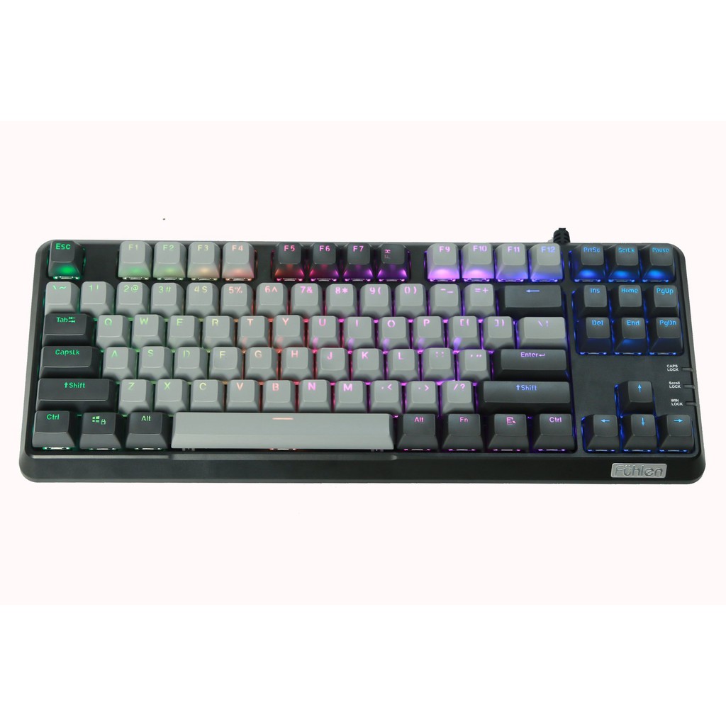 [Mã 2404EL10K giảm 10K đơn 20K] Bàn phím cơ Fuhlen M87s RGB - Hàng chính hãng