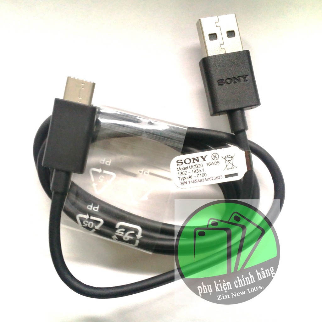 Cáp sạc nhanh SONY Type- C  Quick Charge 3.0 Chính hãng - Bảo Hành 1 năm