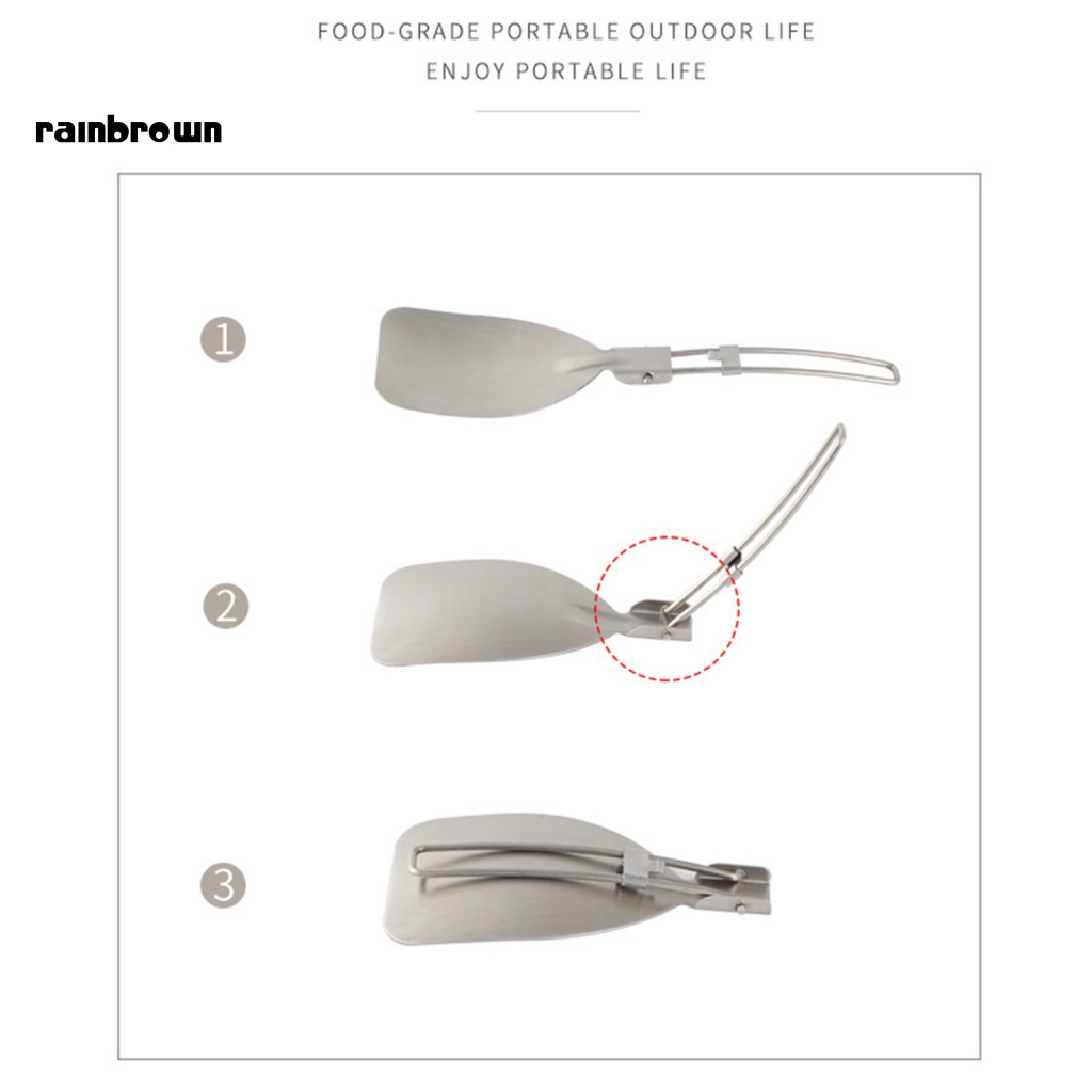 / Rb / Xẻng Chiên Chuyên Nghiệp Có Thể Gập Lại