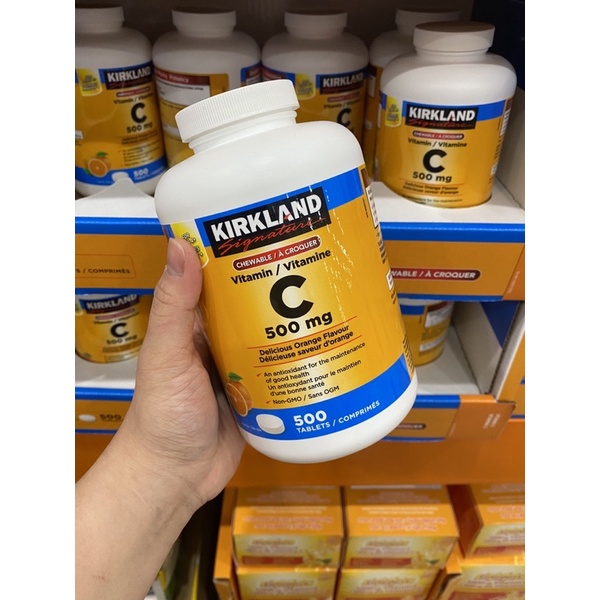 Vitamin C 500mg Kirkland Signature 500 viên