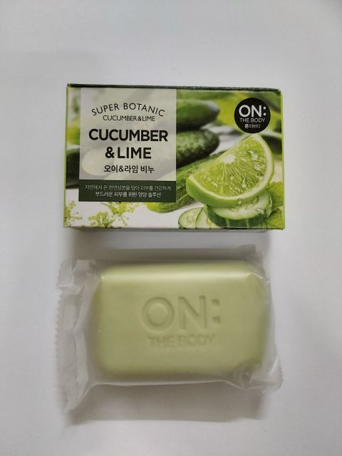 Xà Bông Cục - Olive soap On the Body