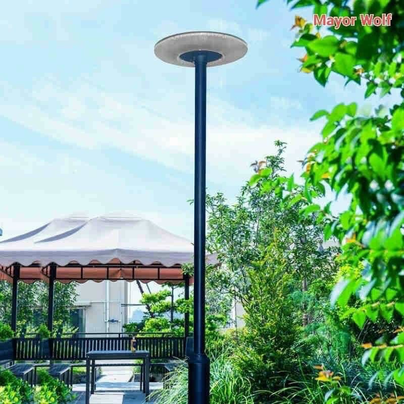 Đèn UFO năng lượng mặt trời 500W chính hãng  MAYOR WOLF