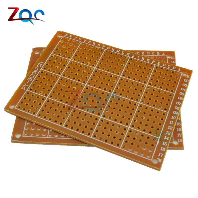 Set 10 bảng mạch Pcb 5x7 Pcb 5cm 7cm chuyên dụng chất lượng cao