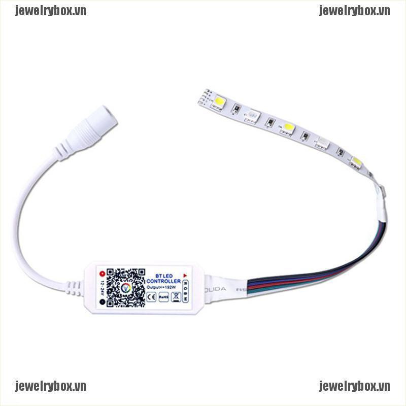 Thiết bị điều khiển đèn Led từ xa JX Mini Bluetooth/Wifi Cho 5050 3528 RGB/RGBW
