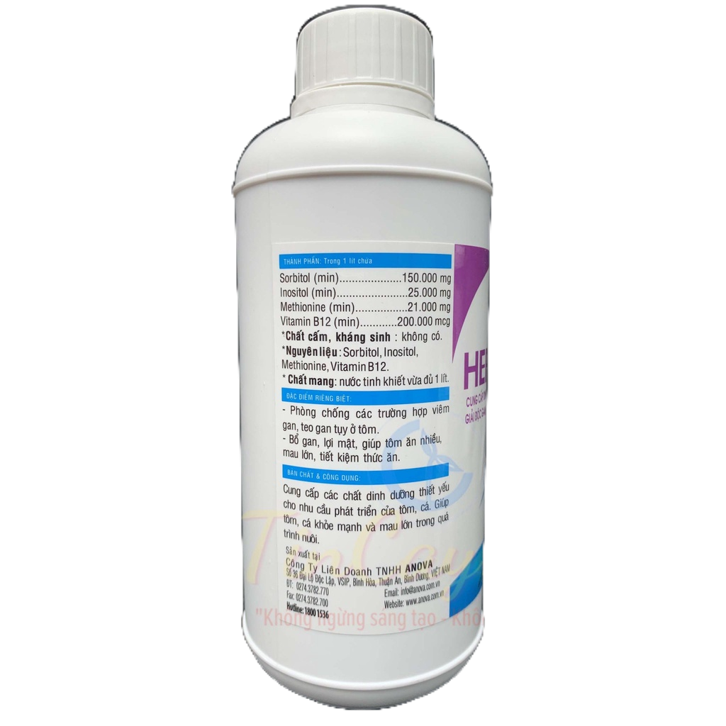 Hepatol Cho Tôm Cung Cấp Dinh Dưỡng, Vitamin, Giải Độc Gan, Phòng Chống Teo Gan Tụy