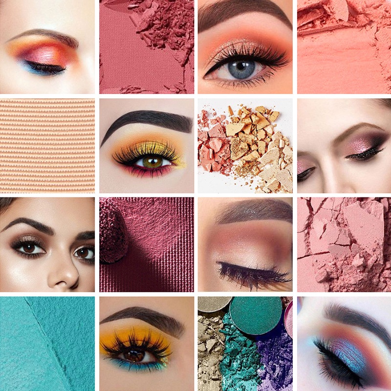 Bảng Phấn Mắt 40 Màu Tông Nude Ấm Tự Nhiên Lấp Lánh