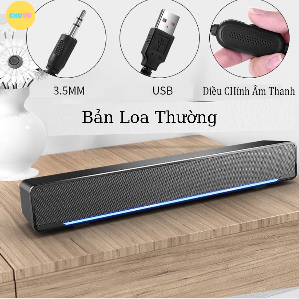 Loa máy tính bluetooth, Loa vi tính SADA V-196 siêu trầm có dải đèn led cao cấp thích hợp với cả tivi laptop điện thoại