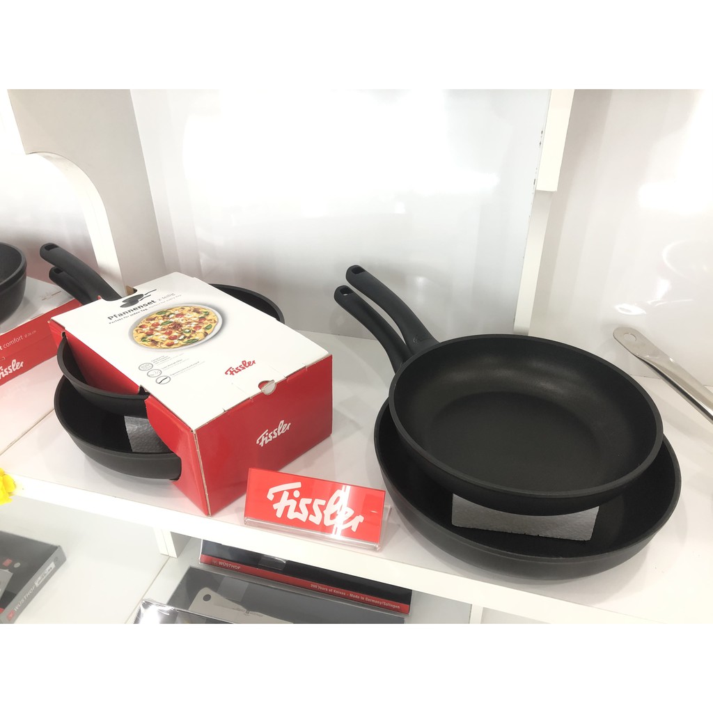 [BH 12 tháng] Set 2 chảo chống dính Fissler Cenit Induction (Có tách lẻ)