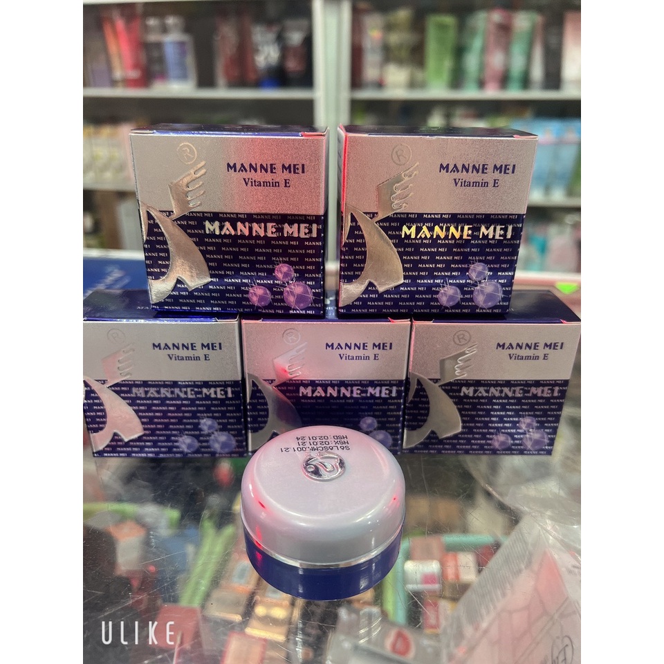 Kem dưỡng trắng Vitamin E Paris Whitening Pearl Cream - MANNE MEI
