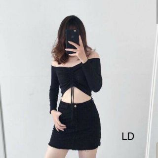 Áo crt rút dây tay dài _ldu