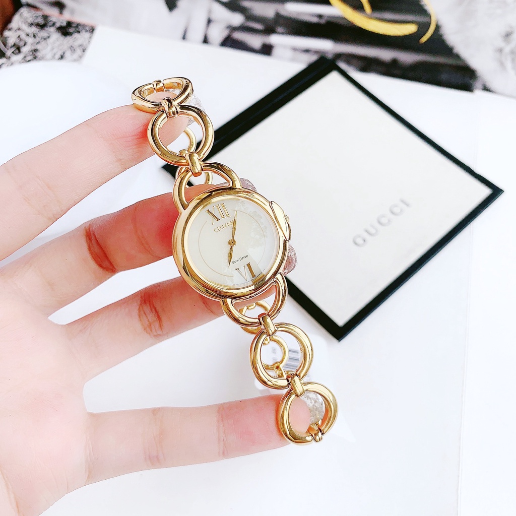 Đồng hồ nữ dây thép Citizen Eco Drive EX1452 53P