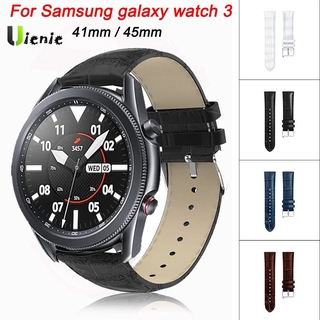 Dây da thay thế cho đồng hồ Samsung galaxy watch 3 20mm - 45mm 