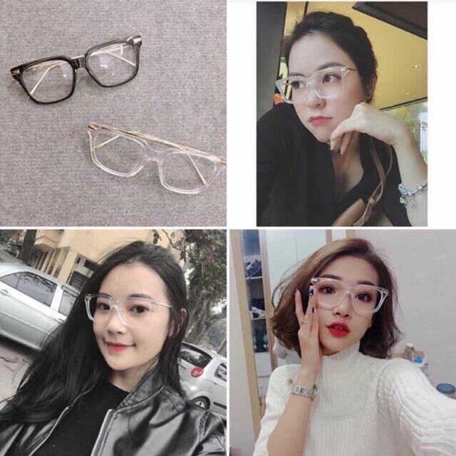 Kính trắng / kính cận form vuông