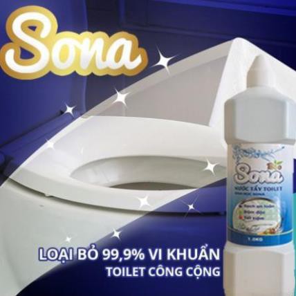 Nước Tẩy Rửa Toilet Hương Quế 1kg - Tẩy Cực Mạnh - Sạch mọi mảng bám & vi khuẩn