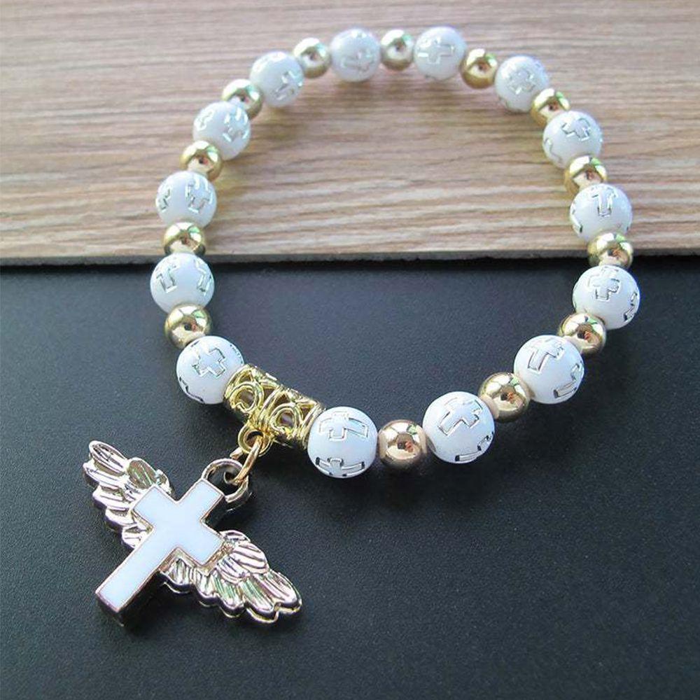EUCA Vòng Đeo Tay Hạt Charm Bằng Acrylic Kiểu Mới