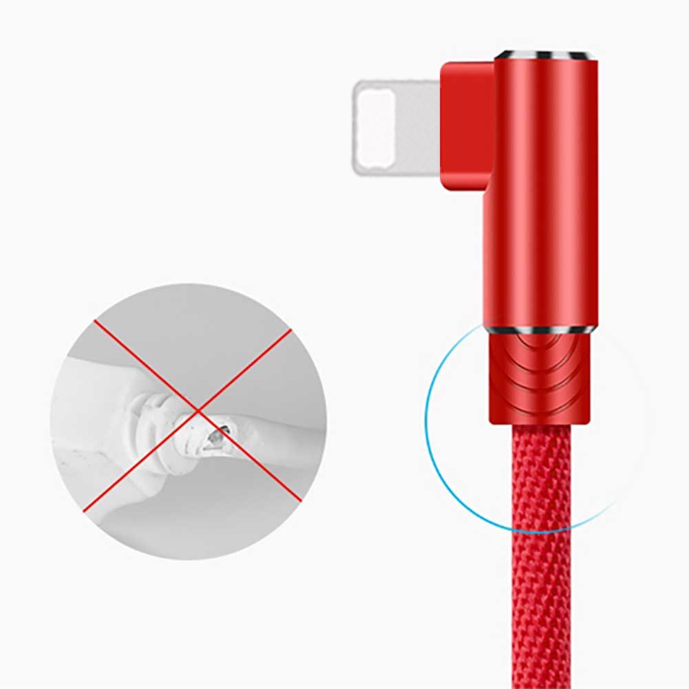 Dây cáp sạc cổng Micro USB Type C hình chữ L độc đáo IP